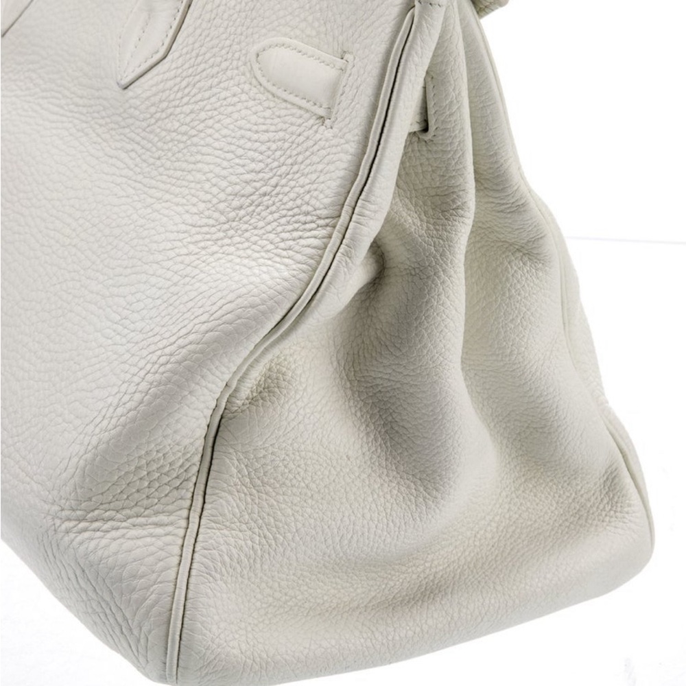 Hermes Clemence Birkin 35 bag Authentic Leather No key/lock Pristine Like New! - Picture 8 of 10